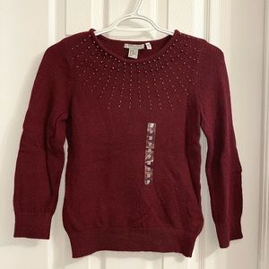 H&M - Beaded Cozy Sweater